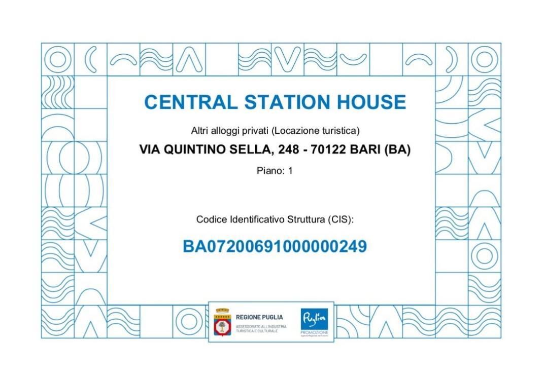 Central Station House Bari Kültér fotó